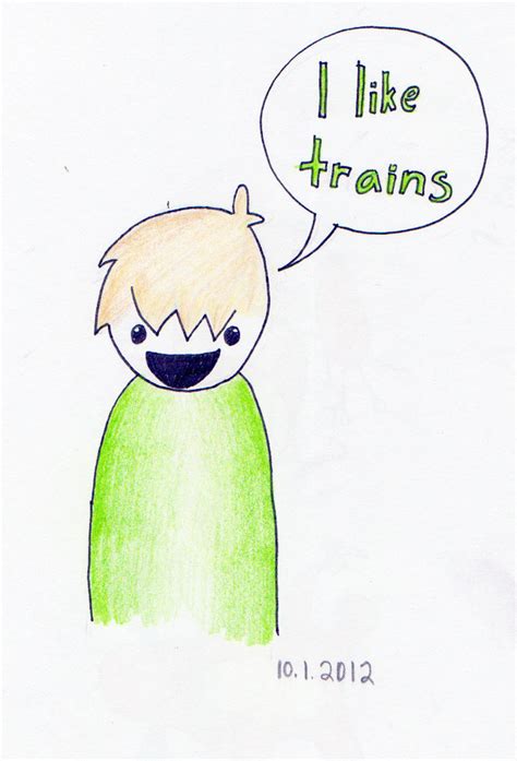 I Like Trains Kid By Verttiofcourse On Deviantart