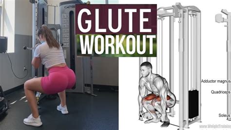 10 Min Glute Workout Medium Intensity 1 Minute Workout Youtube