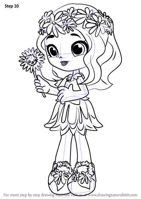 Coloring pages, dolls and toys coloring pages, shopkins coloring pages / by aiza. Learn How to Draw Daisy Petals from Shoppies (Shoppies ...