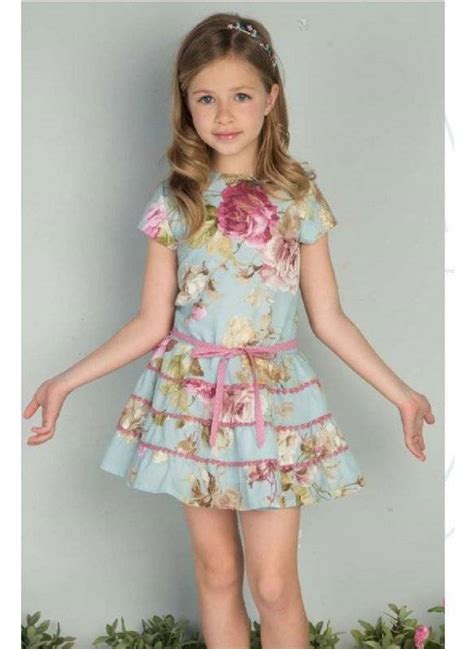 Moda vestidos de noche 2014. Vestidos de Fiesta para Niñas Temporada Primavera-Verano ...
