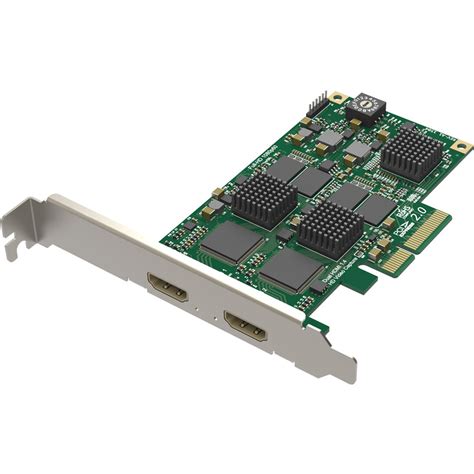 Maybe you would like to learn more about one of these? Magewell Pro Capture Dual HDMI Card (2 Channel) 11080 B&H ...