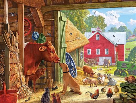 Solve Barnyard Buddies Jigsaw Puzzle Online With 221 Pieces