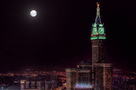 The Abraj Al Bait Towers Also Known As The Mecca Royal Hotel Clock
