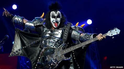 Gene Simmons From Kiss I Live To Make More Money Bbc News