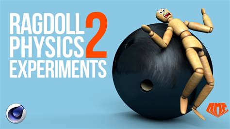 Ragdoll Experiments 2 More Physics Fun In Cinema 4d Youtube