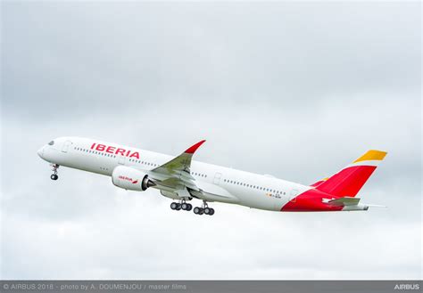 Iberia Takes Delivery Of Its First Airbus A350 900