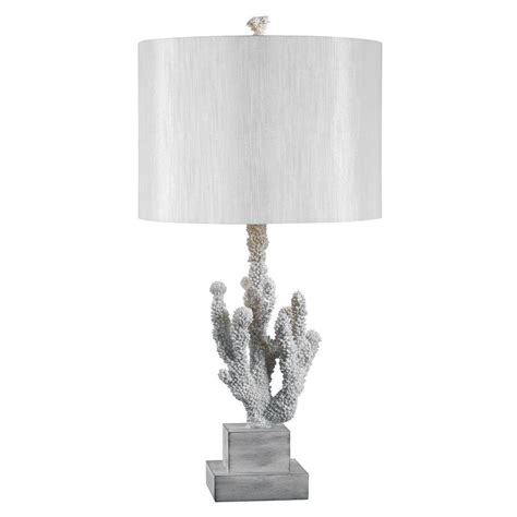 Check spelling or type a new query. Kenroy Home Coral 28 in. White Table Lamp-32166WH - The ...