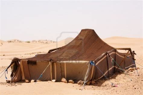 You may even have to take the tent down around the camel and move your location. The outside of a Bedouin tent. Clearly it is not as ...