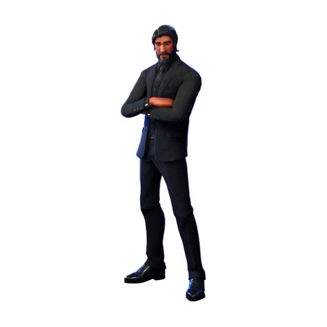 The Reaper Fortnite Skin Black Suited Hitman Outfit