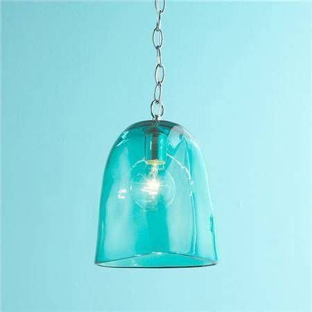 Photos Turquoise Glass Pendant Lights