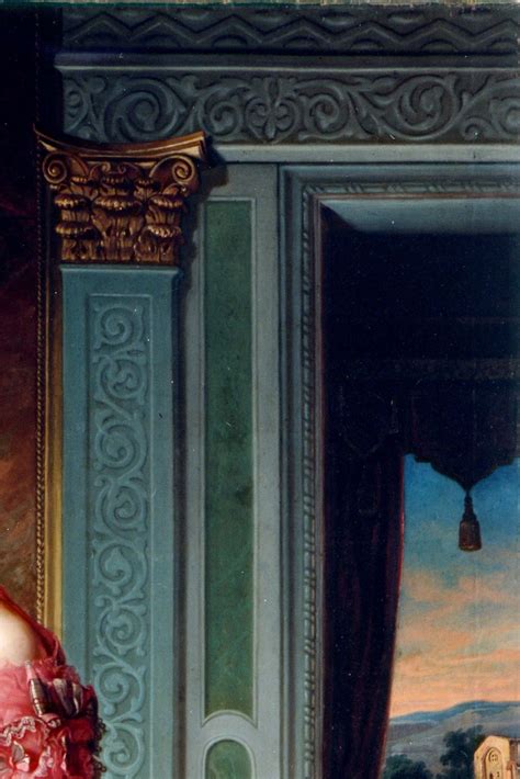 Detail From Portrait Of A Lady By Angel Marie Cortellini1855 Artist At