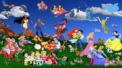 49 Disney Character Wallpaper Desktop Wallpapersafari