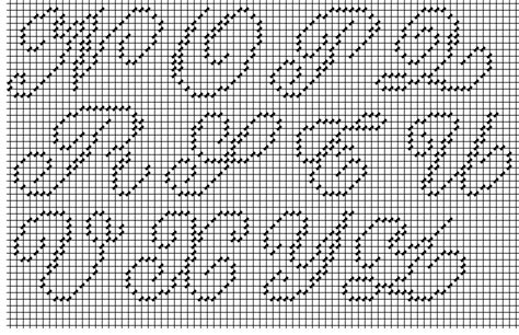 Three Charted Vintage Alphabets - Nuts about Needlepoint