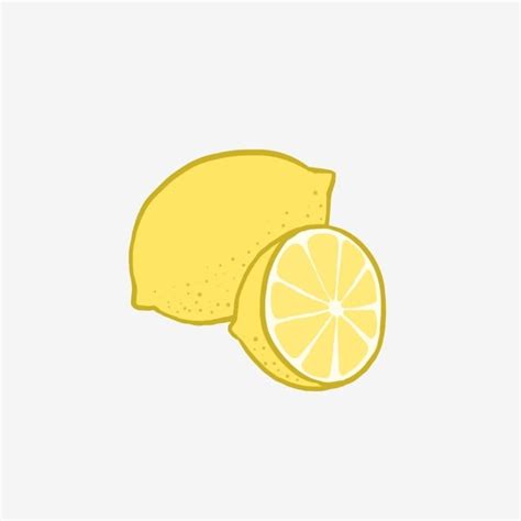 Cartoon Cute Lemon Png Fresh Vegetables Fruits Png Transparent