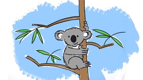 Https://wstravely.com/draw/how To Draw A Koala On A Tree