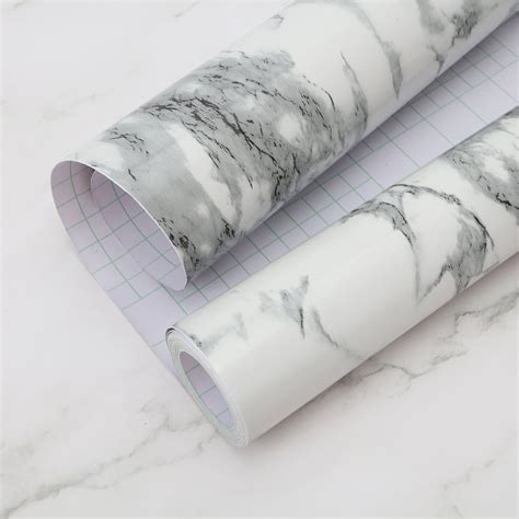 Self Adhesive Wallpaper Marble Contact Paper Stick Granite Wallpaper