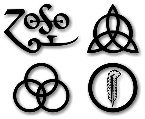 Artwork What Do The Symbols Mean On Led Zeppelins Iconic