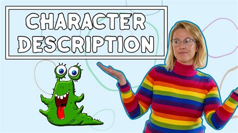 Character Description For Kids Learning From Home Youtube