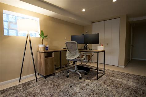 Creating A Basement Office Space The Diy Playbook