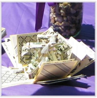 The 9 inch dollar tree vase is a staple product that i have used for many diy wedding centerpieces projects. Eva's Scraps N' Cards: Money Tree Big Hit at the Wedding Reception
