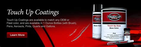 Touch Up Zone Oem Color Matching Automotive Paint Products