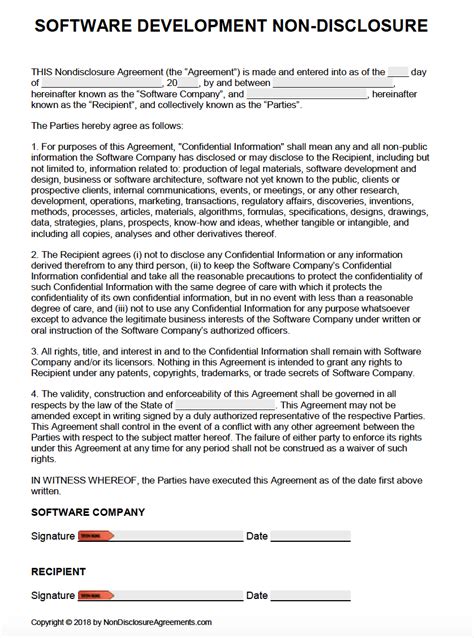 3.1 specify the discloser and the recipient. Non Disclosure Agreement India For Software Company - retpavi