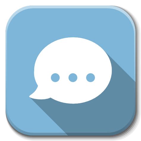 Apps Chat Icon Flatwoken Iconset Alecive Clipart Best Clipart Best