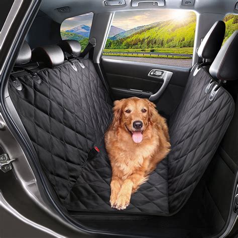Dog Car Seat Cover Shine Hai Waterproof And Scratch Proof And Nonslip Back