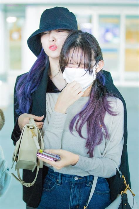 Wjsn Luda Eunseo Incheon Airport From Singapore