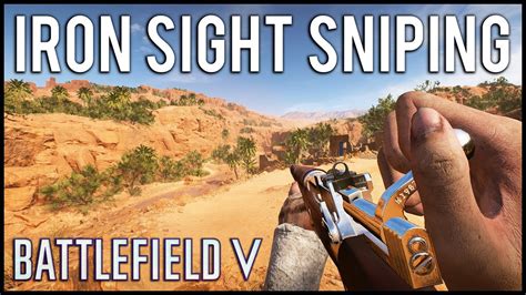 Battlefield V Iron Sight Sniper Is Back Youtube