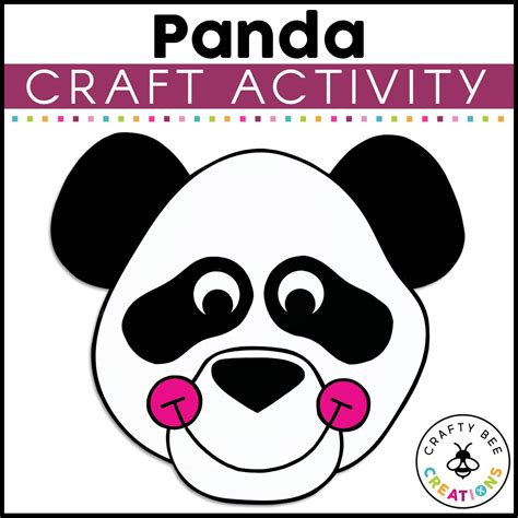 Panda Craft Zoo Animal Craft Zoo Animal Activities Rainforest