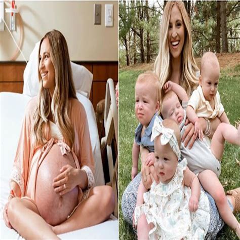 Quadruplets Mom Shares Incredible Before And After Pregnancy Photos