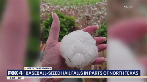 June Hail Storm Causes Damage In North Texas Flipboard