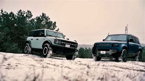 Tug Of War Ford Bronco Badlands Vs Land Rover Defender