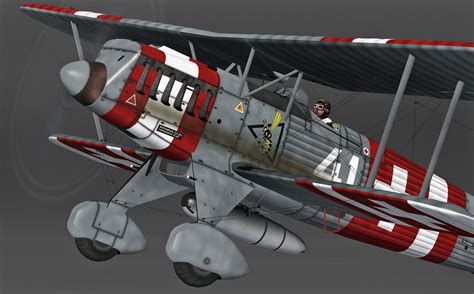 Swiss Air Force Heinkel He 51 For Fsx