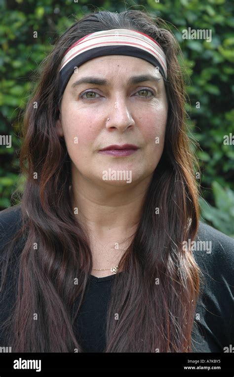 Frontal View Of A Mature Female Model Stock Photo Alamy