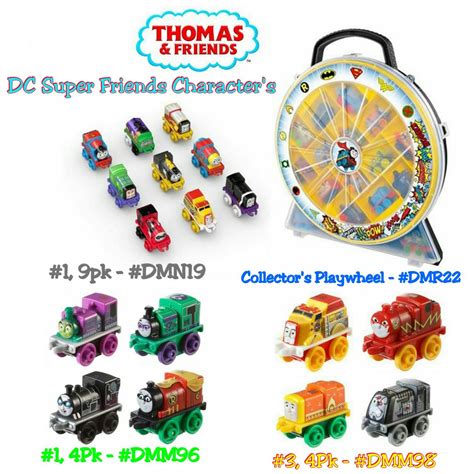 Thomas And Friends Dc Super Friends Character Collectors Playwheel