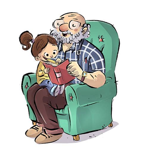 Grandpa Sitting On Couch Illustrations Royalty Free Vector Graphics And Clip Art Istock