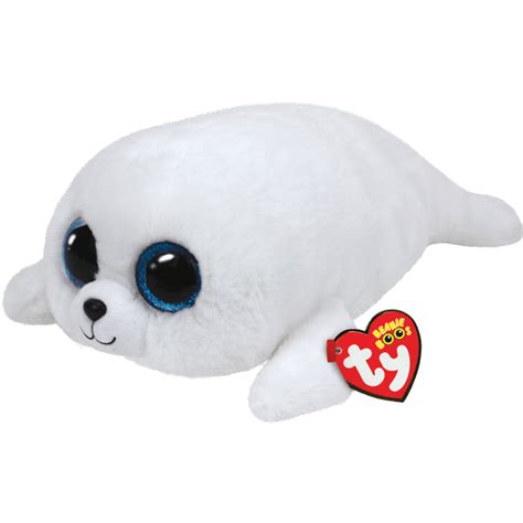 Icy White Seal Medium Official Ty Store