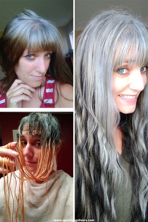 Rosa, owner of salon rosa m demonstrates how to do an ombre on dark hair.follow rosa @salonrosampurchase the clippers i use: Step-by-step: How to blend the gray hair demarcation line ...