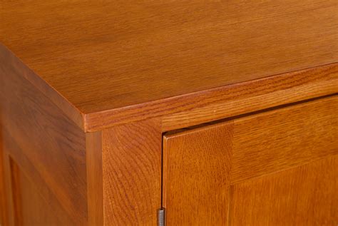 Mission Solid Wood Quarter Sawn Oak Sideboard Buffet Cabinet — Crafters