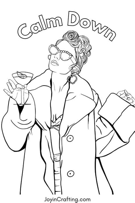 13 Printable Taylor Swift Coloring Page - Joy in Crafting
