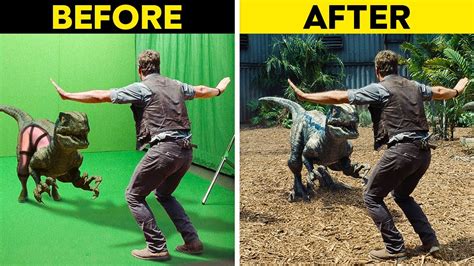 Jurassic Park Without Cgi This Is What It Really Looks Like Youtube