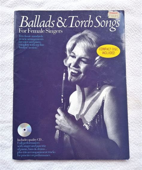 Ballads And Torch Songs For Female Singers Ten Classic Acheter Sur Ricardo