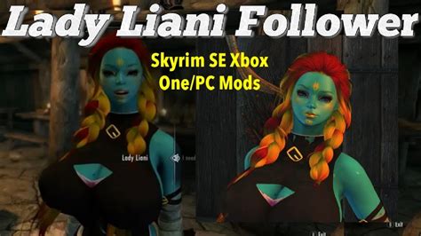 Lady Liani Follower By Engeljess23 Standalone Skyrim Se Xbox Onepc