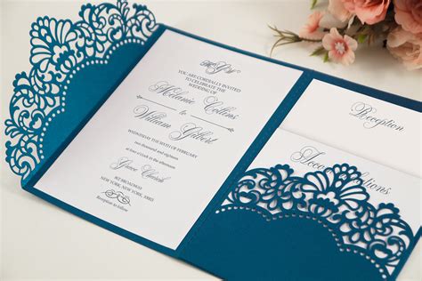 We provide a large selection of free svg files for silhouette, cricut and other cutting machines. Laser cut wedding invitation, 5x7, Cricut Template, Tri ...