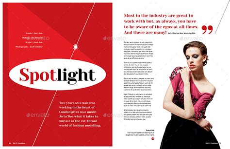 I'm always grabbed by covering letters that show a real passion for the publication you're applying to. 28 Page A4/Letter Fashion Magazine and Extra Cover by ...