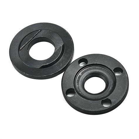 2pcs M14 Thread Angle Grinder Flange Nut Set Inner And Outer Metal Lock