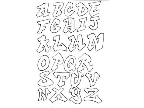 Plantillas de Letras para Pintar 【Descarga Gratis】