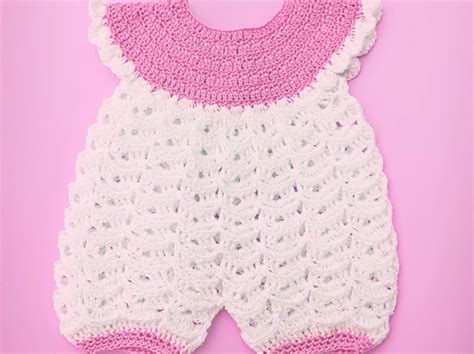 Crochet Very Easy Baby Romper Crochet Ideas